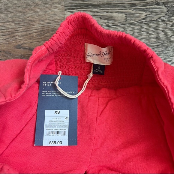 Women's Strapless Sundress - Universal Thread™ Red XS - Picture 7 of 7